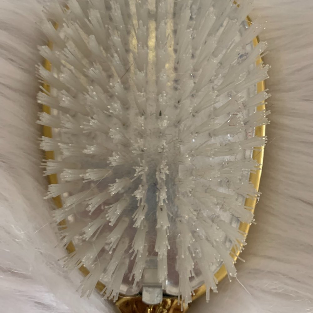 vintage gold hair brush - Picture 8 of 12